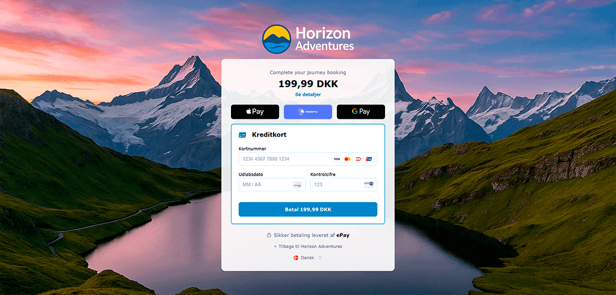 ePay Checkout