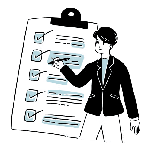 Checklist man