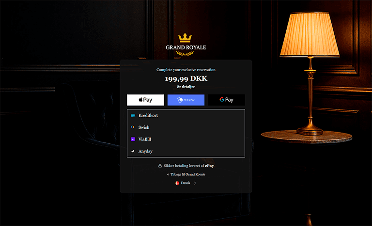 ePay Checkout